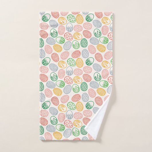 paaspatroon | Handdoekset Bad Handdoek (Handdoek)