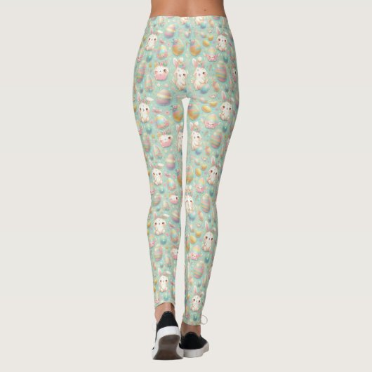 Paaspatroon Leggings (Achterkant)