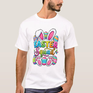 Paasploeg Familie Matching Koppel Pasen Mannen Vro T-shirt
