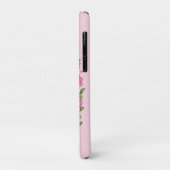 Paaspoedel met bloemen Case-Mate iPhone case (Achterkant/links)