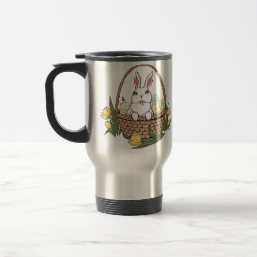 Paasreisbeker Koffiebeker Festive Bunny Cup Reisbeker (Links)