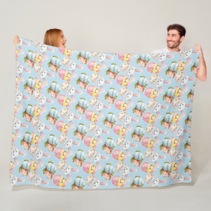 Paasritters Fleece Blanket Deken