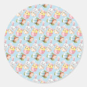 Paasritters Stickers (Voorkant)