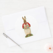 Paassalutaties ronde sticker (Envelop)