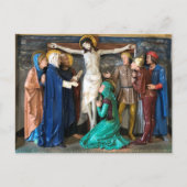 Paasscène van de kruisiging. briefkaart (Voorkant)