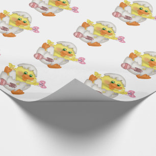 paasschotel/-Baby-steen Cadeaupapier