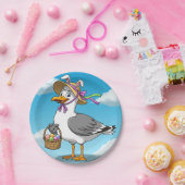 Paassmeeuw Papieren Bordje (Feest)