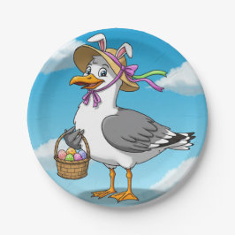 Paassmeeuw Papieren Bordje