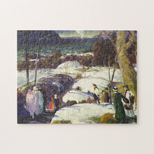 Paassneeuw Legpuzzel (Horizontaal)