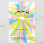 PaasSonrise Herurrection-groet Flyer (Achterkant)