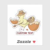 Paassteen met Bouzouki Sticker (Vel)