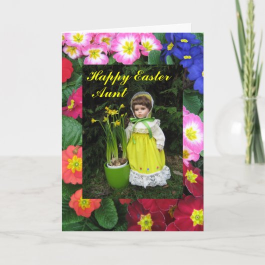 Paastante Feestdagen Kaart (Voorkant)