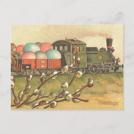 Paastrein Briefkaart (Voorkant)