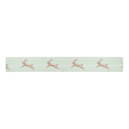 Paastribbon met Leaping Bunny Design Grosgrain Lint