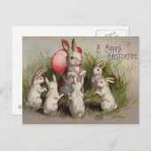  Paasvakantie Groet Briefkaart (Voorkant / Achterkant)