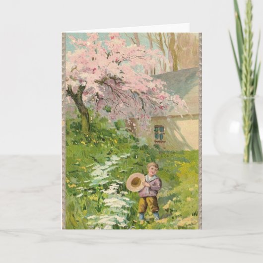 Paasvakantie Groet Kaart (Voorkant)