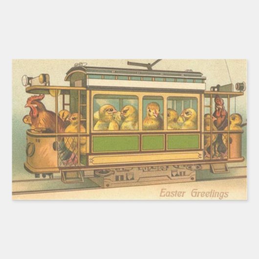  Paasvakantie kunst sticker (Voorkant)