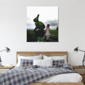 paasverrassing canvas afdruk (Insitu (Slaapkamer))