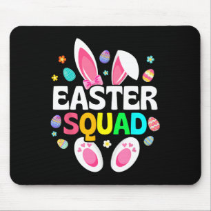 Paasvierfamilie komt overeen met paasdag bunny Egg Muismat