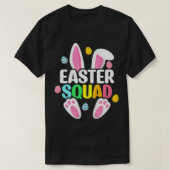Paasvierfamilie komt overeen met paasdag bunny Egg T-shirt (Design voorkant)