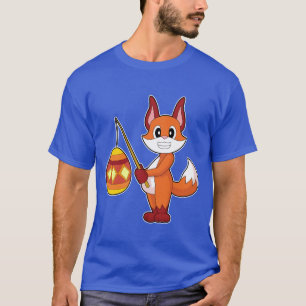 Paasvissen met vos t-shirt