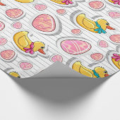 Paaswagen Cadeaupapier (Hoek)