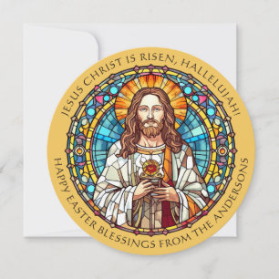 Paaswensen Jezus Christus Religieus Feestdagenkaart