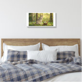 Paaswolf  canvas afdruk (Insitu (Slaapkamer))