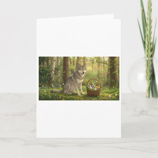 Paaswolf Kaart (Voorkant)