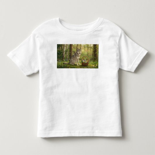 Paaswolf kinder shirts (Voorkant)