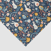 Paaswonderlandpatroon Tissuepapier (Detail)