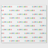 Paaswrapping papier - Leuke & Schattigee Design (Vlak)