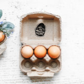 Paaszegeningen speelse script ei karton stempel