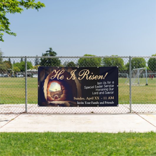 Paaszondag Service Banner (Insitu)