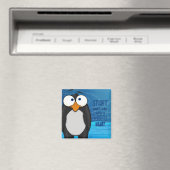 Pablo de Pinguïn, w/quote magneet (Insitu (Vaatwasser))