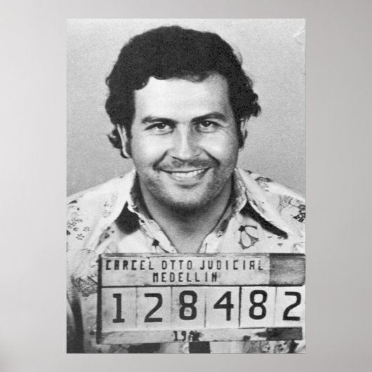 PABLO ESCOBAR PRISON POSTER (Voorkant)