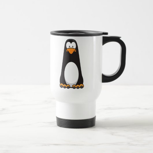 Pablo la tasse songeuse de voyage de pingouin (Droite)