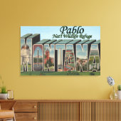 Pablo Nat'l Wildlife Refuge, Montana Canvas Afdruk (Insitu (Woonkamer))