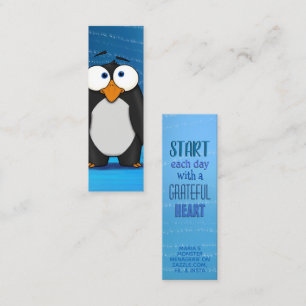 Pablo Penguin, Kaarten voor geluk Mini Visitekaartje