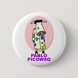 Pablo Picowso Ronde Button 5,7 Cm