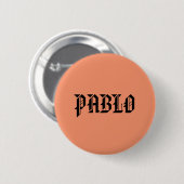 PABLO RONDE BUTTON 5,7 CM (Voorkant /achterkant)