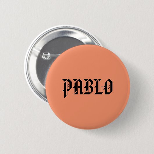 PABLO RONDE BUTTON 5,7 CM (Voorkant /achterkant)
