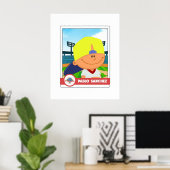 Pablo Sanchez Card Poster (Thuiskantoor)
