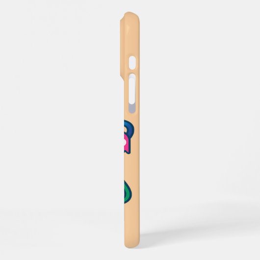 Pac-Atomic Universe – Retro Gaming Art Sticker iPhone Hoesje (Linkerkant)