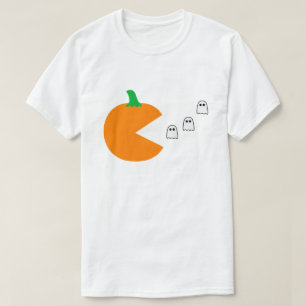 PAC GHOSTS HALLOWEEN HUMOR PUMPKIN T-SHIRT