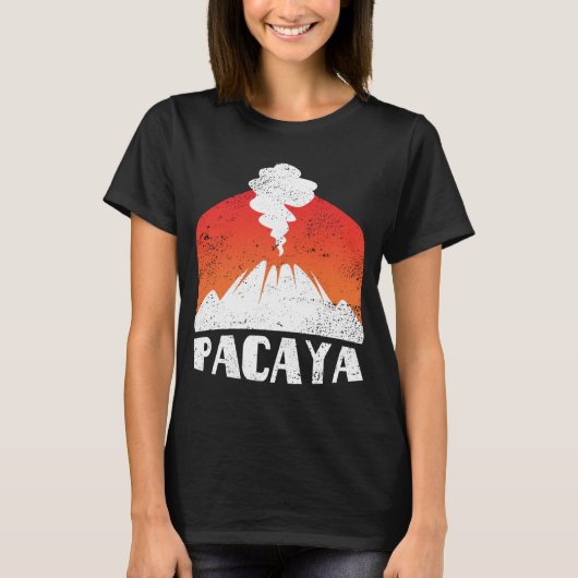 Pacaya TShirt Volcano Eruption Shirt Volcanic (Voorkant)