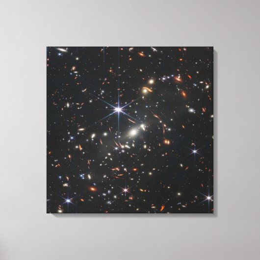 PACE ART #40 Galaxy Cluster Canvas Afdruk (Voorkant)