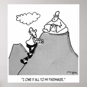 Pacemaker Cartoon 2209 Poster
