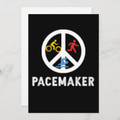 Pacemaker Trilife Triathlon Feestdagenkaart (Voorkant / Achterkant)
