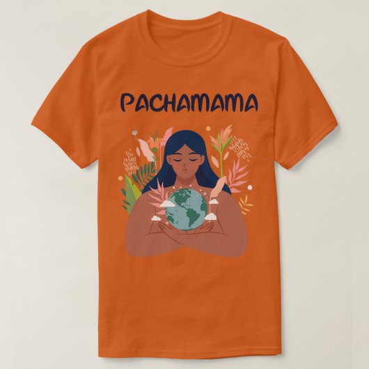 Pachamama Moeder Natuur T-shirt (Design voorkant)